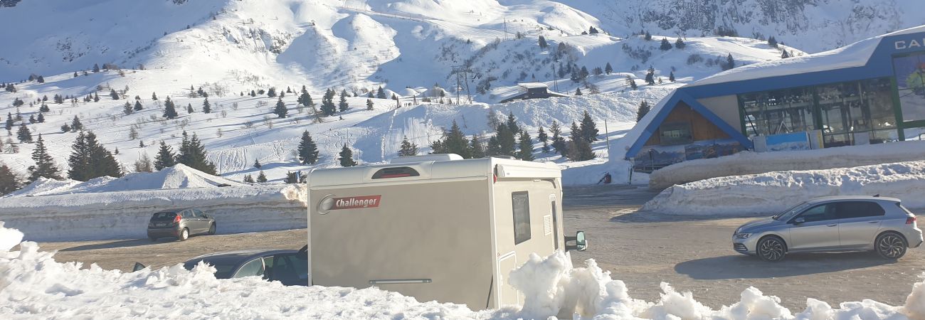 Consigli utili per viaggiare in camper in inverno