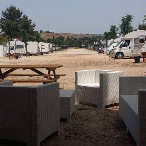 aree camper salento