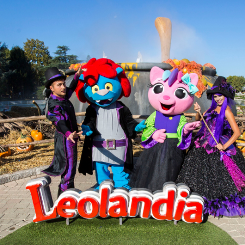 Leolandia Hallowen in camper